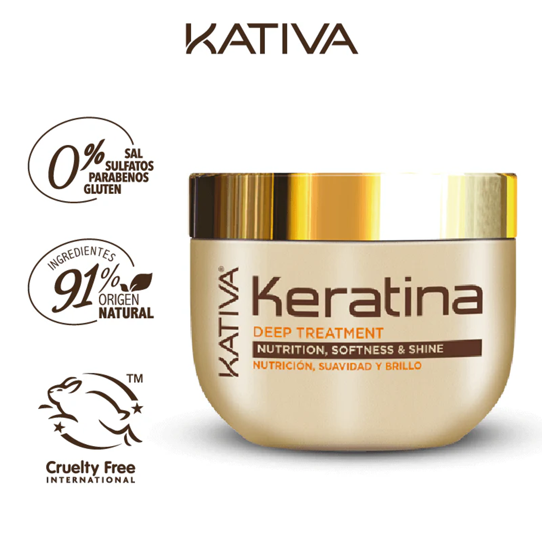 TRATAMIENTO KERATINA 300ML KATIVA