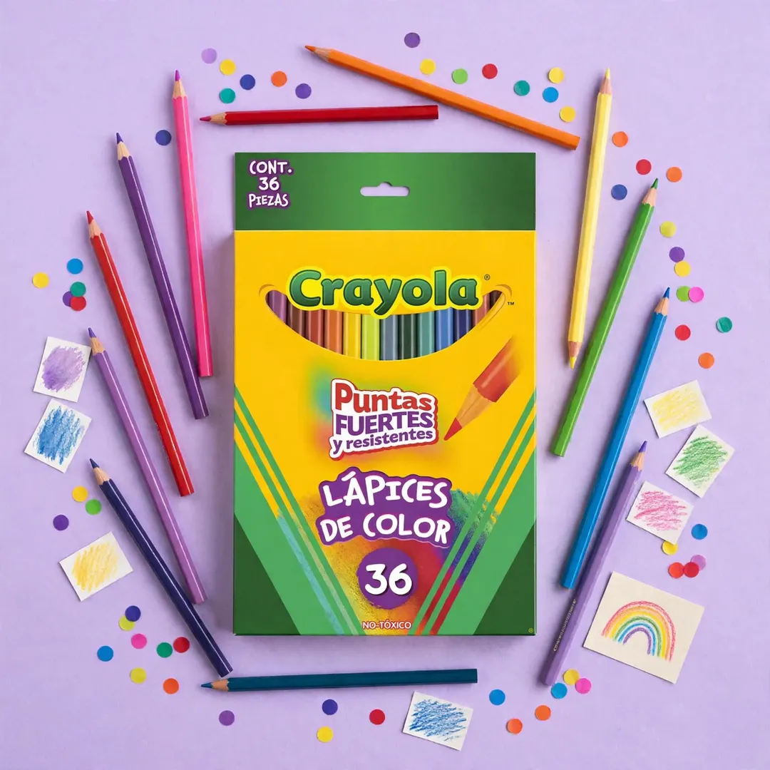 COLORES CRAYOLA X36