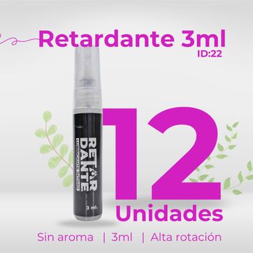Imagen del producto Pack 12 Retardante 3ml PLACER