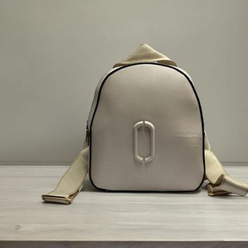 Imagen del producto Morral azul, beige y negro 