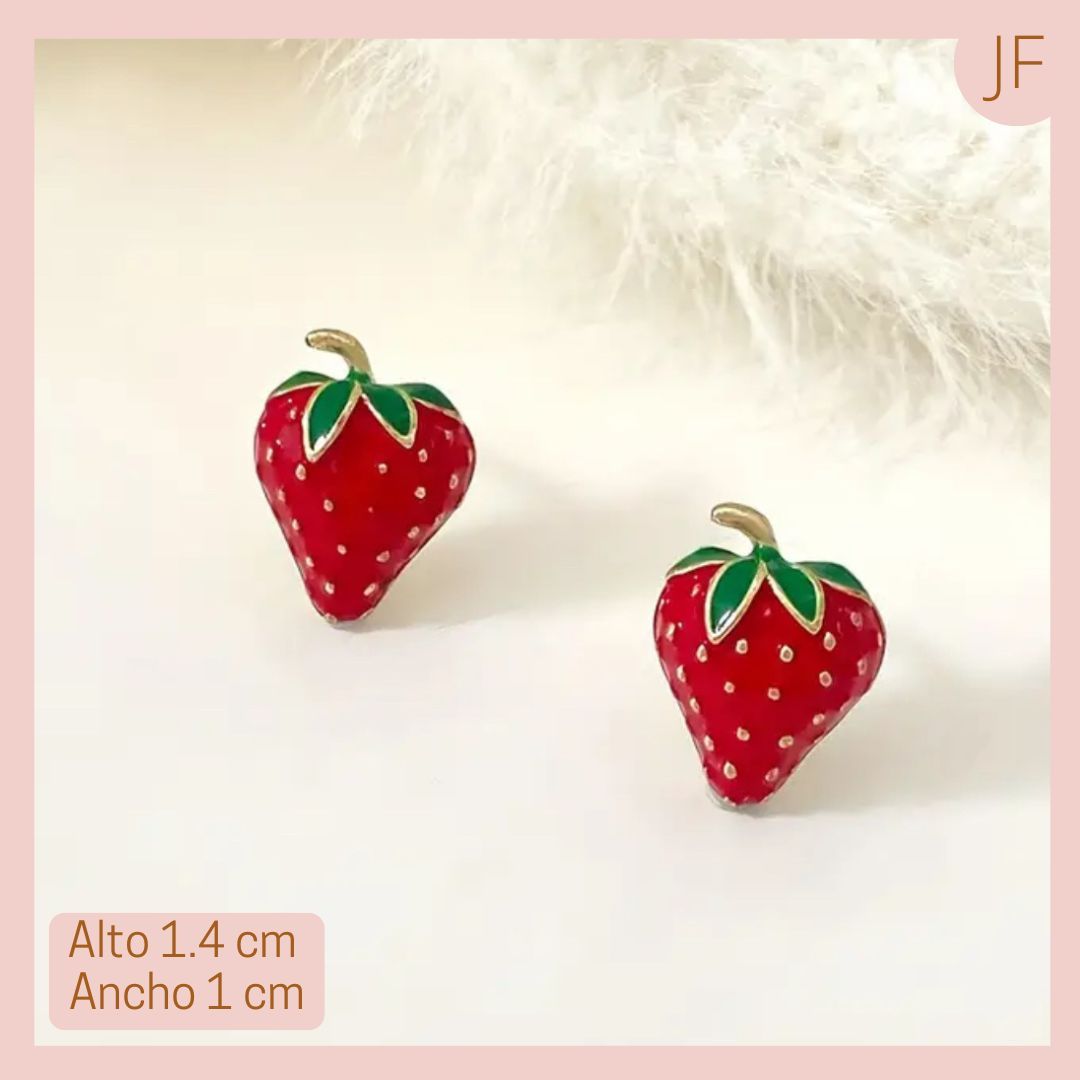 Topitos Fresas Rama Verde 