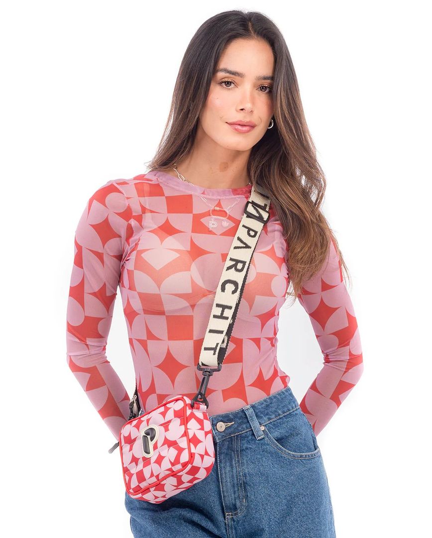 BANDOLERA GRETA ROSA MIX 