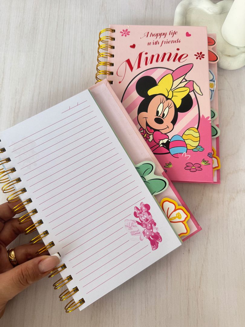 Agenda 5 materias Minnie 