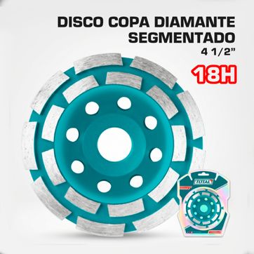 Imagen del producto DISCO DE PULIR TURBO 18 DIENTES 4 ½” X ⅞