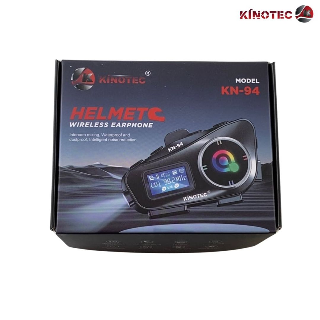 Intercomunicador de Moto Kinotec KN-94