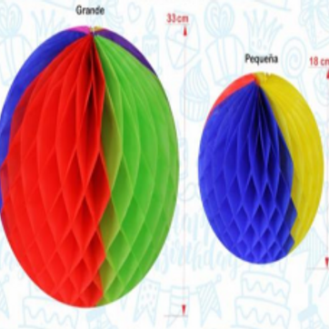 Imagen del producto BOLA PLEGABLE GRANDE 33 CM 