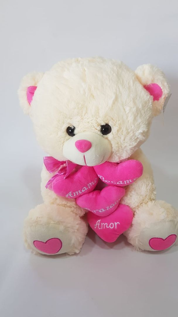 OSA CORAZONES 38CM