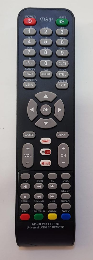 CONTROL UNIVERSAL TV LCD