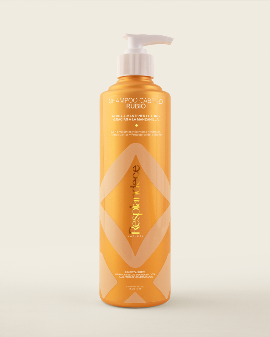 SHAMPOO ACLARADO NATURAL RUBIO 450ML ADULTOS RESPLANDECE NATURAL 