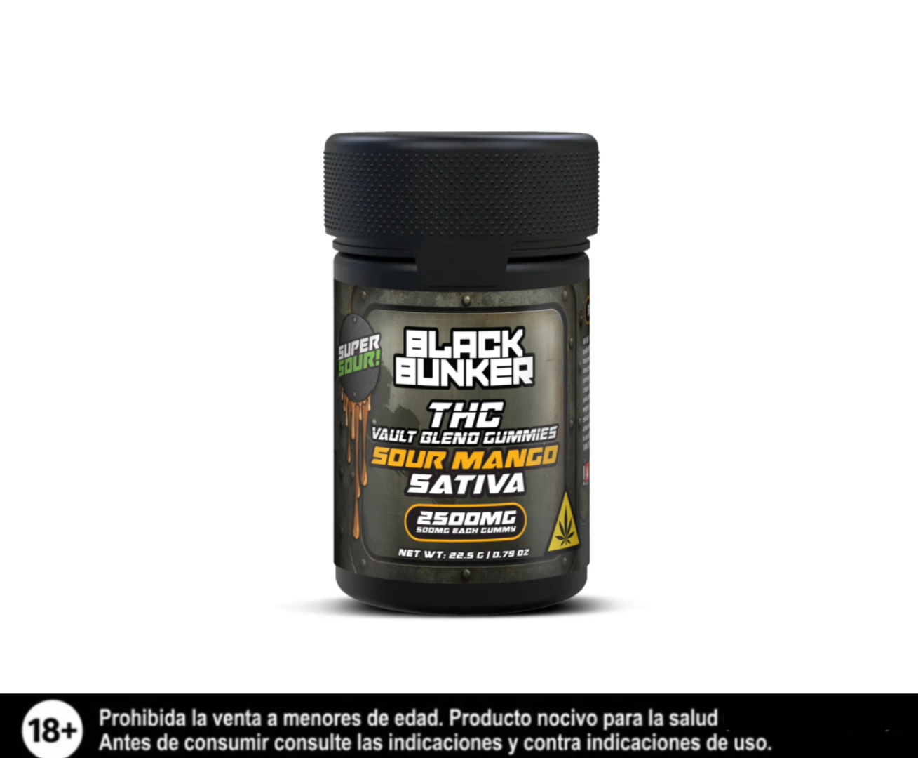 Delta Gummies Sour Mango Sativ