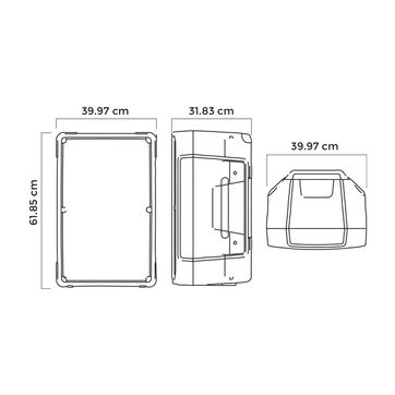 PARLANTE KALLEY 200W 15" LED BLUETOOTH	 - imagen 4