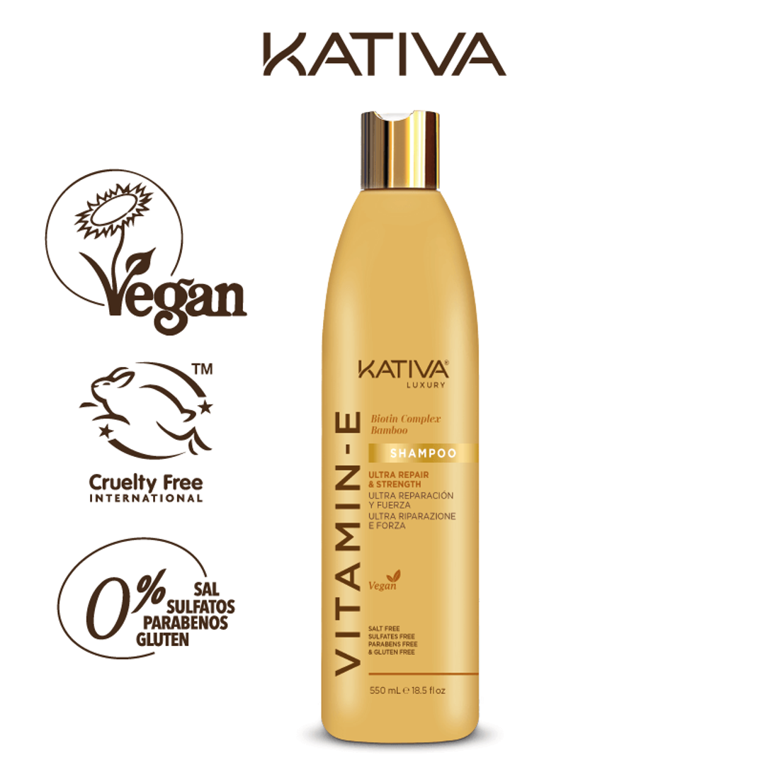 SHAMPOO VITAMINA E 550ML KATIVA