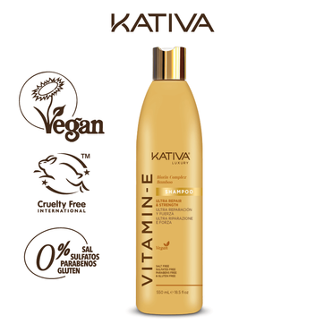 Imagen del producto SHAMPOO VITAMINA E 550ML KATIVA