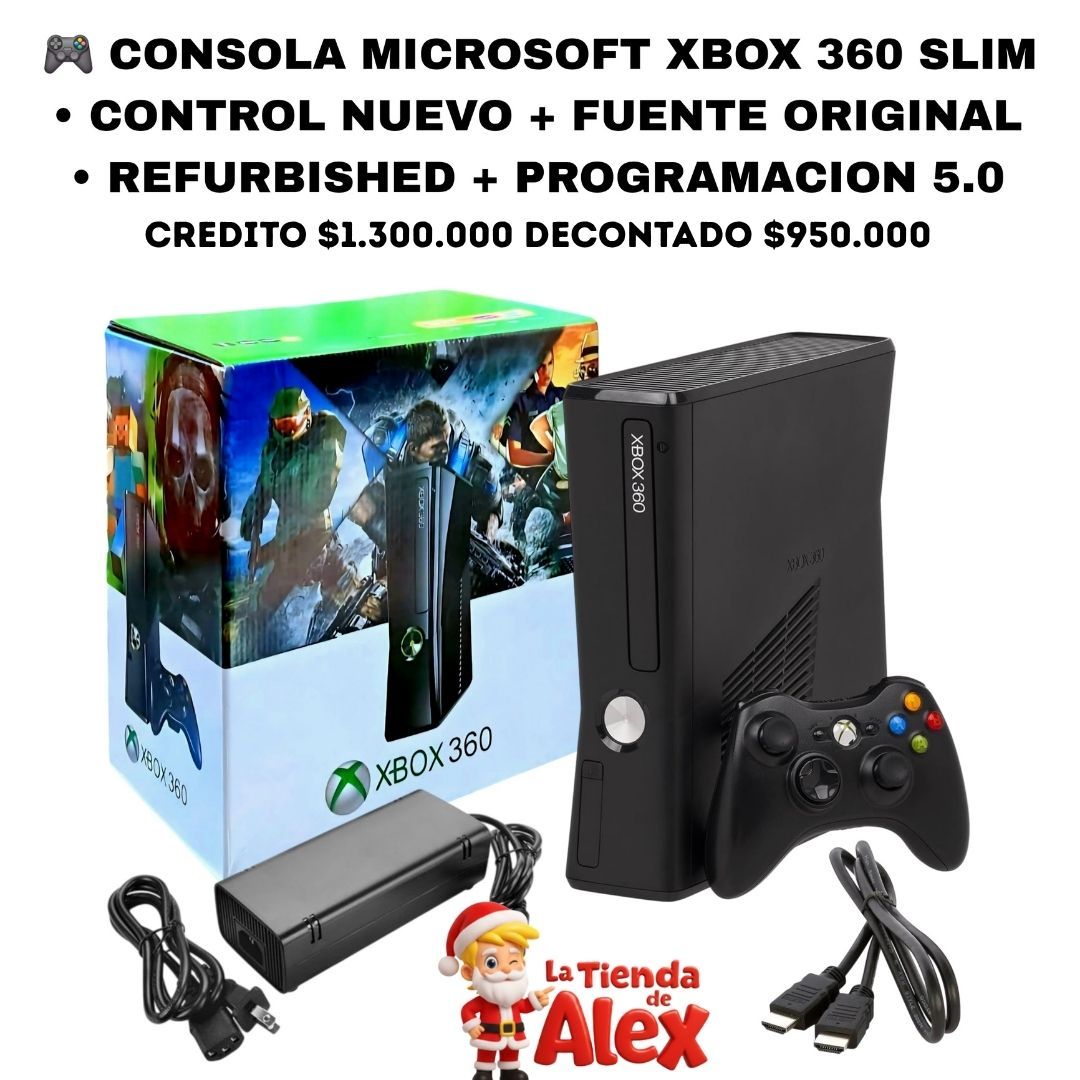 Consola Microsoft Xbox 360 Slim