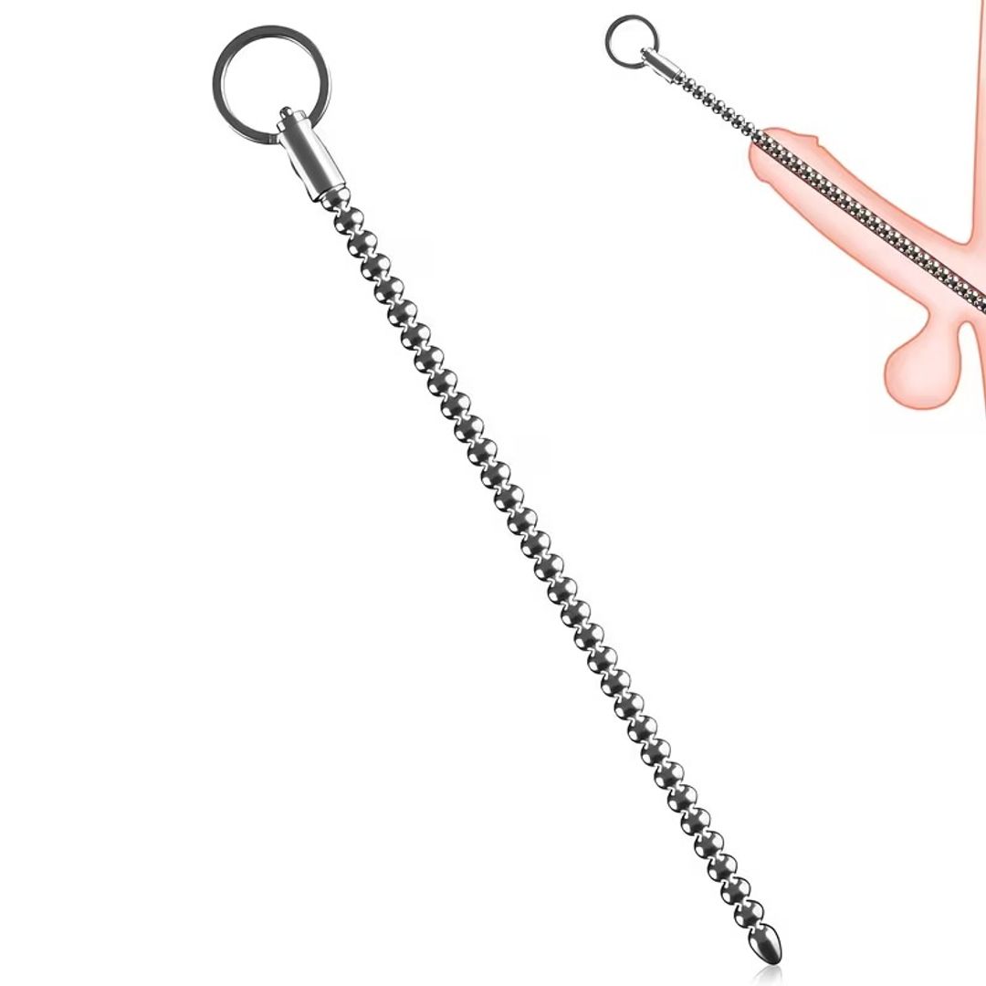 ESTIMULADOR DE URETRA METÁLICO 