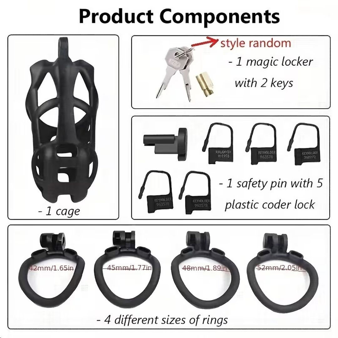 JAULA PARA EL PENE SILICONADA