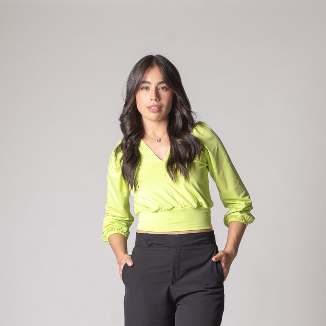 BLUSA MANGA LARGA 
