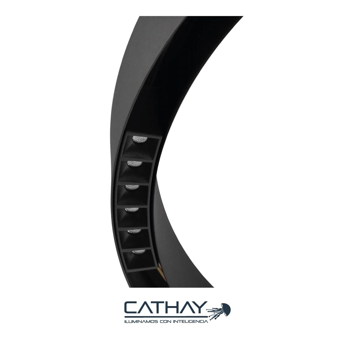 LUMINARIA LED CURVA SIN DIFUSOR (CURVY)