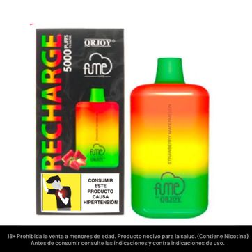 Imagen del producto Fume Recharge Strawberry Watermelon 5000 Puffs