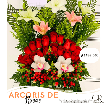 Arcoíris de Rosas - imagen 1