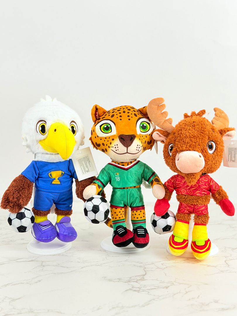 MASCOTAS MUNDIAL 30CM 