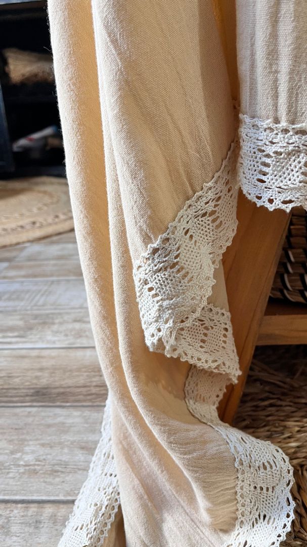 Mantel Tusor Beige 