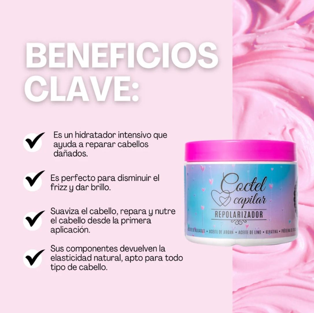 Cóctel capilar Repolarizador 330 ml