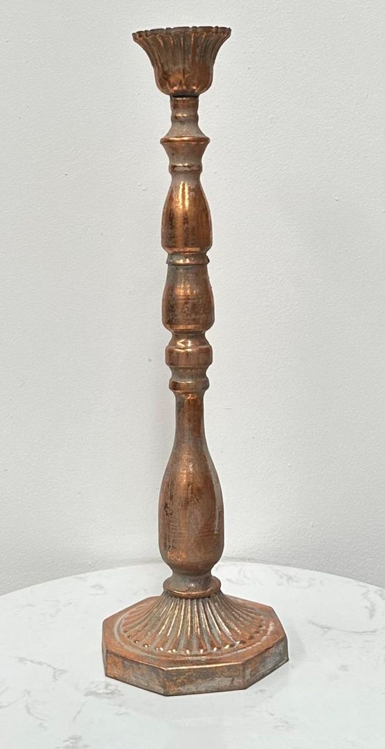 Porta Vela Rose Gold