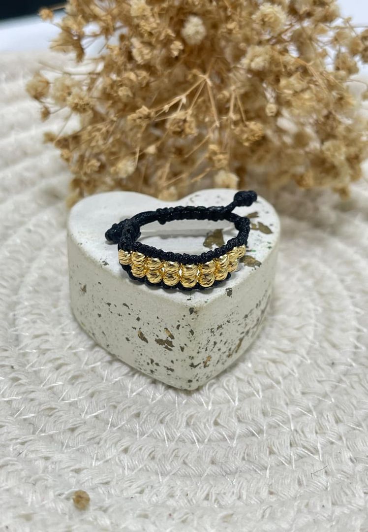 Anillo artesanal balin 3mm doble carril italy