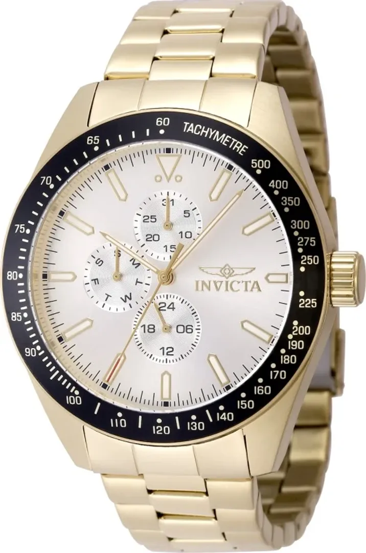 reloj para hombre invicta aviator 48860 - oro