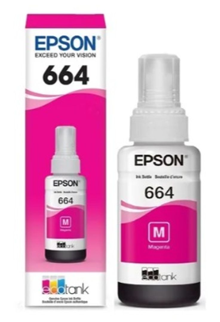 Tinta Epson Botella 664 Magenta