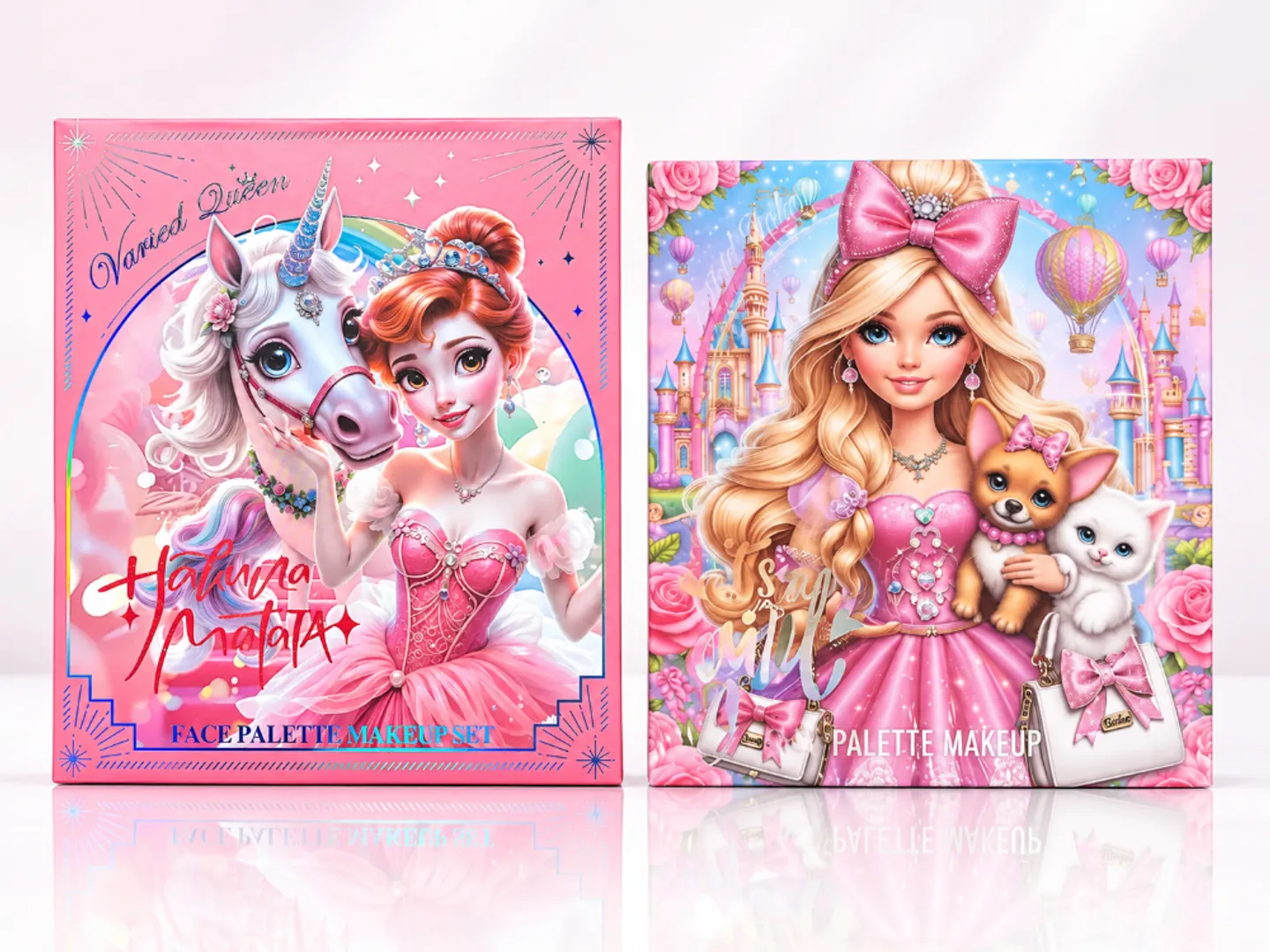 KIT DE MAQUILLAJE INFANTIL CON ACCESORIOS