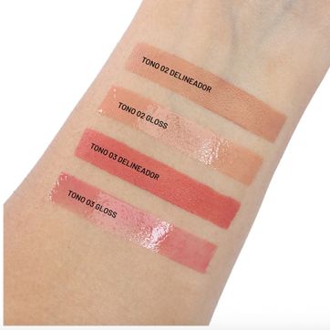 Lip Combo Pink And Gold - imagen 2