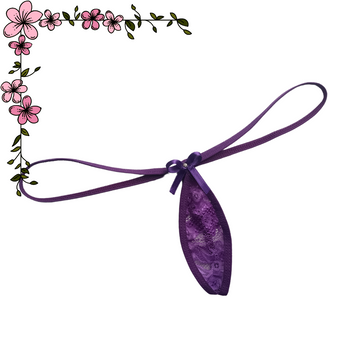 Tanga en ovalo en encaje - imagen 1