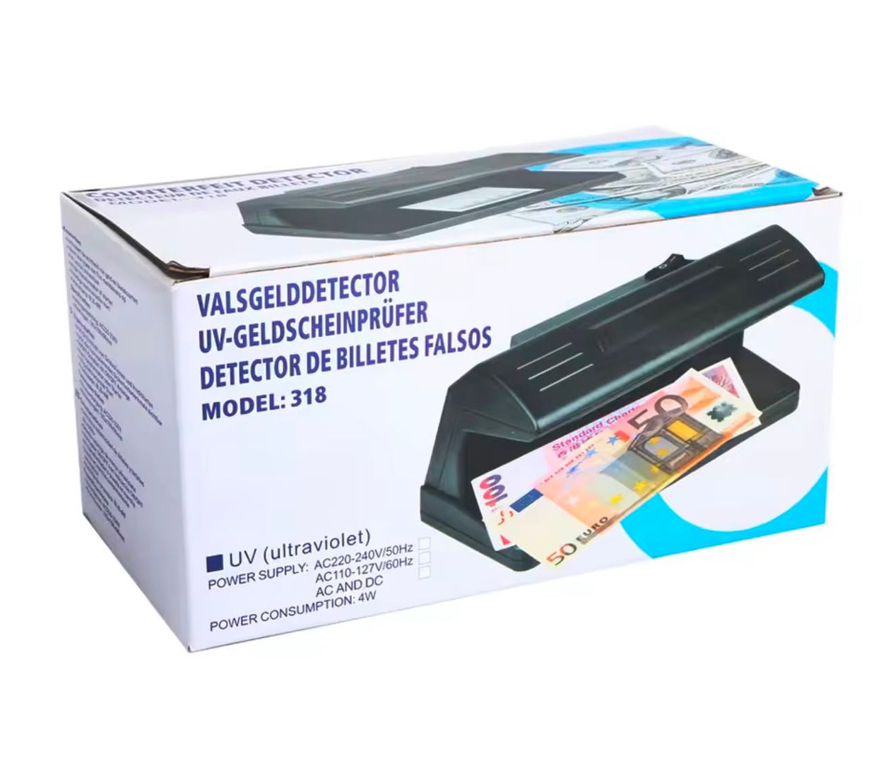 MAQUINA DETECTORA DE BILLETES 