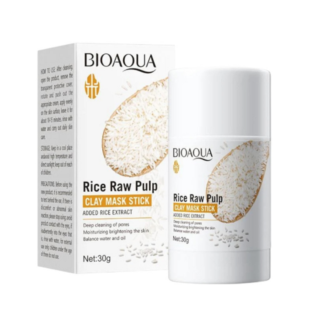 MASCARILLA FACIAL EN BARRA ARROZ BIOAQUA