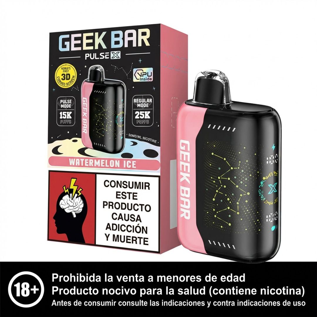 Geek Bar Pulse X Watermelon Ice 25.000 Puffs