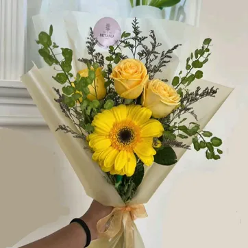 Imagen del producto gerbera con rosas