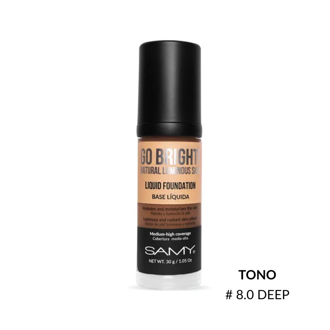 BASE LIQUIDA GO BRIGHT 30 G SAMY 