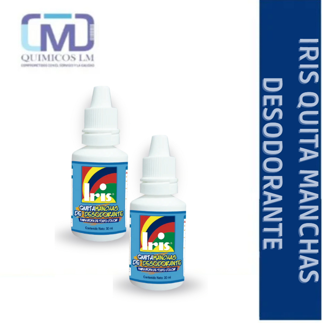 IRIS QUITAMANCHAS DESODORANTE X 30 ML 