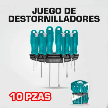 Imagen del producto DESTORNILLADOR X 10 PIEZAS