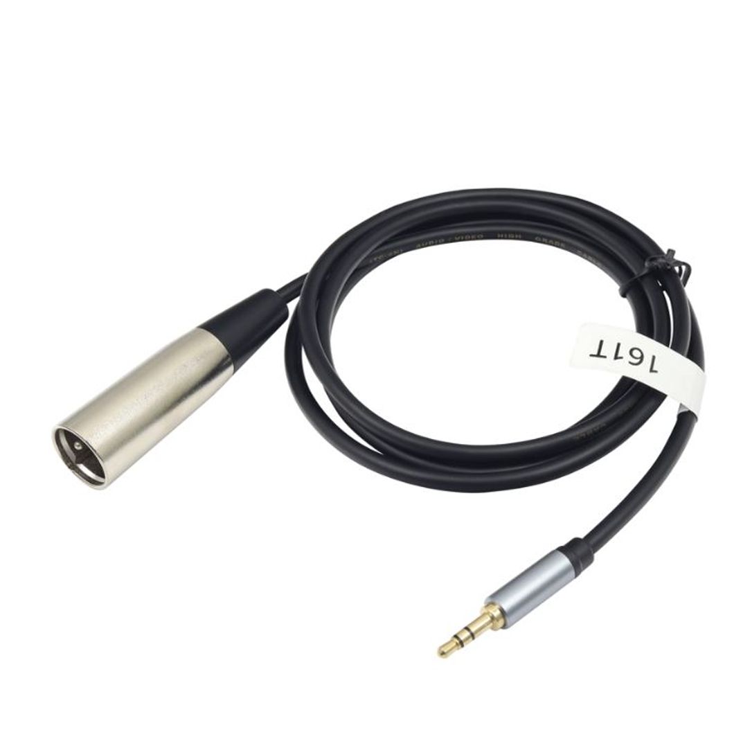 Cable Audio 3.5mm a XLR macho 1.5mts