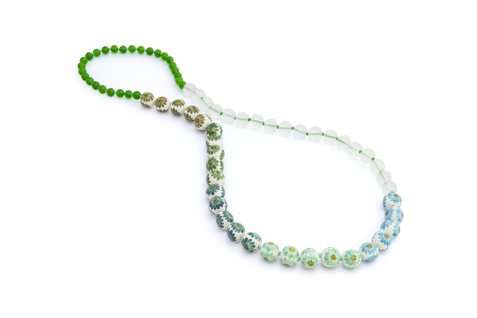 CERAMIC AND SEMIPRECIOUS STONES