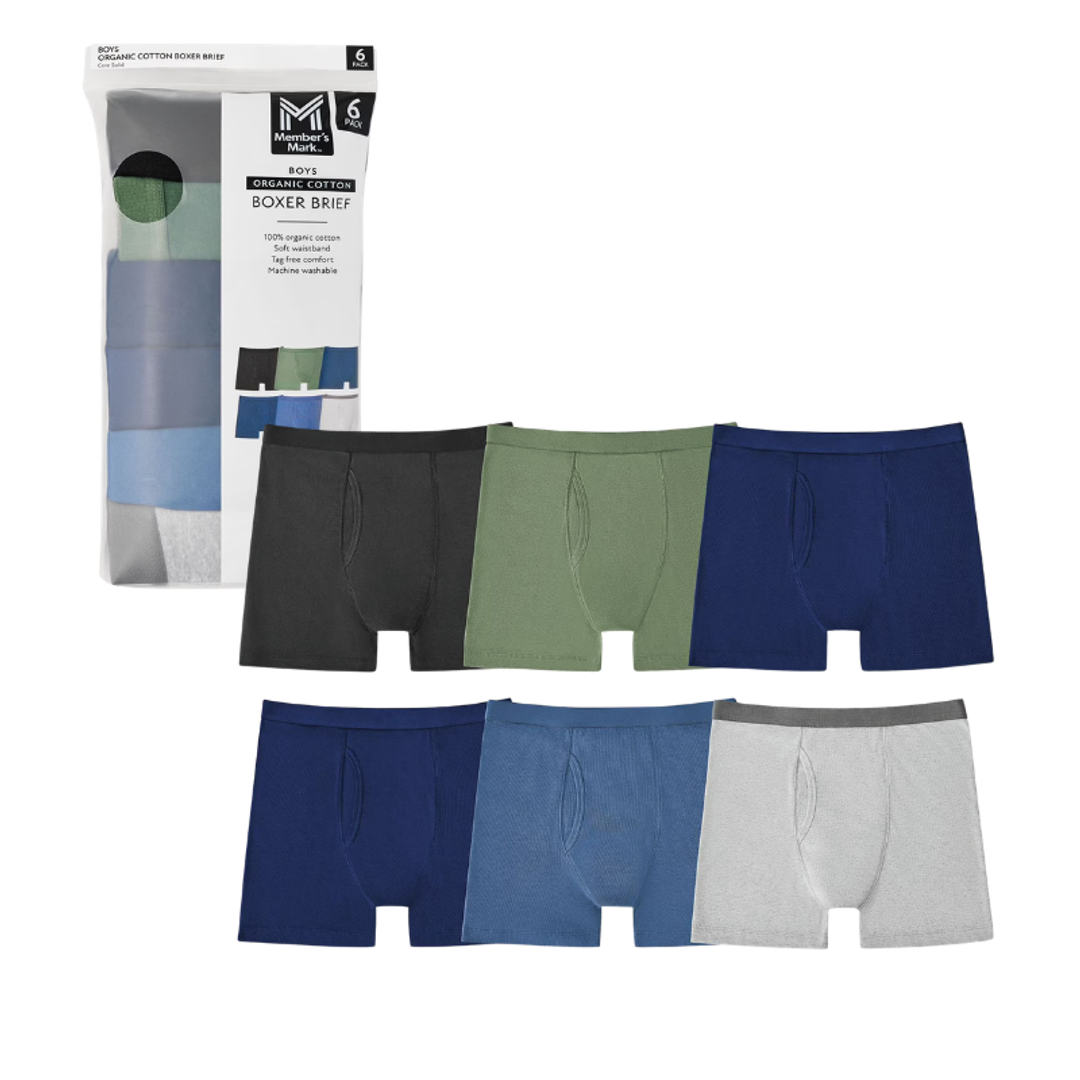 10/12 Set 6 Boxers Members Mark