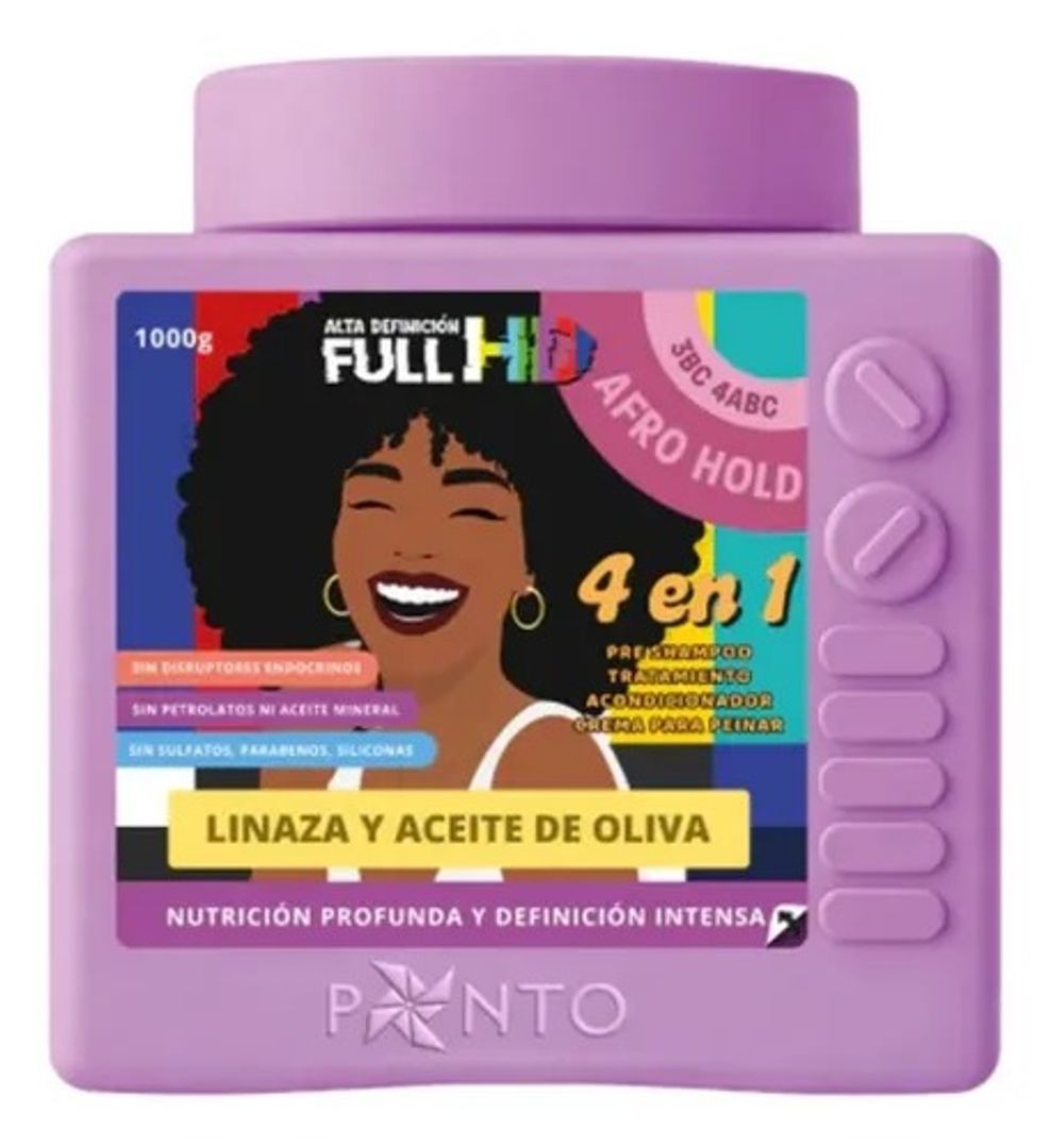 Full HD Felizmente Afro 4 en 1