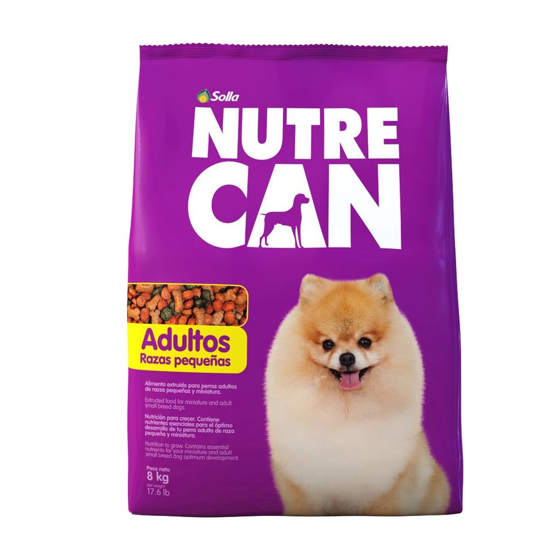 NUTRECAN ADULTO RAZA PEQUEÑA x 8 Kilos