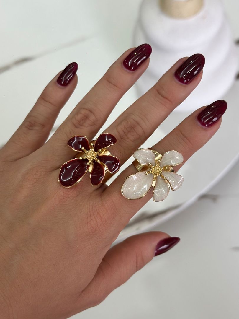 Anillo flor 