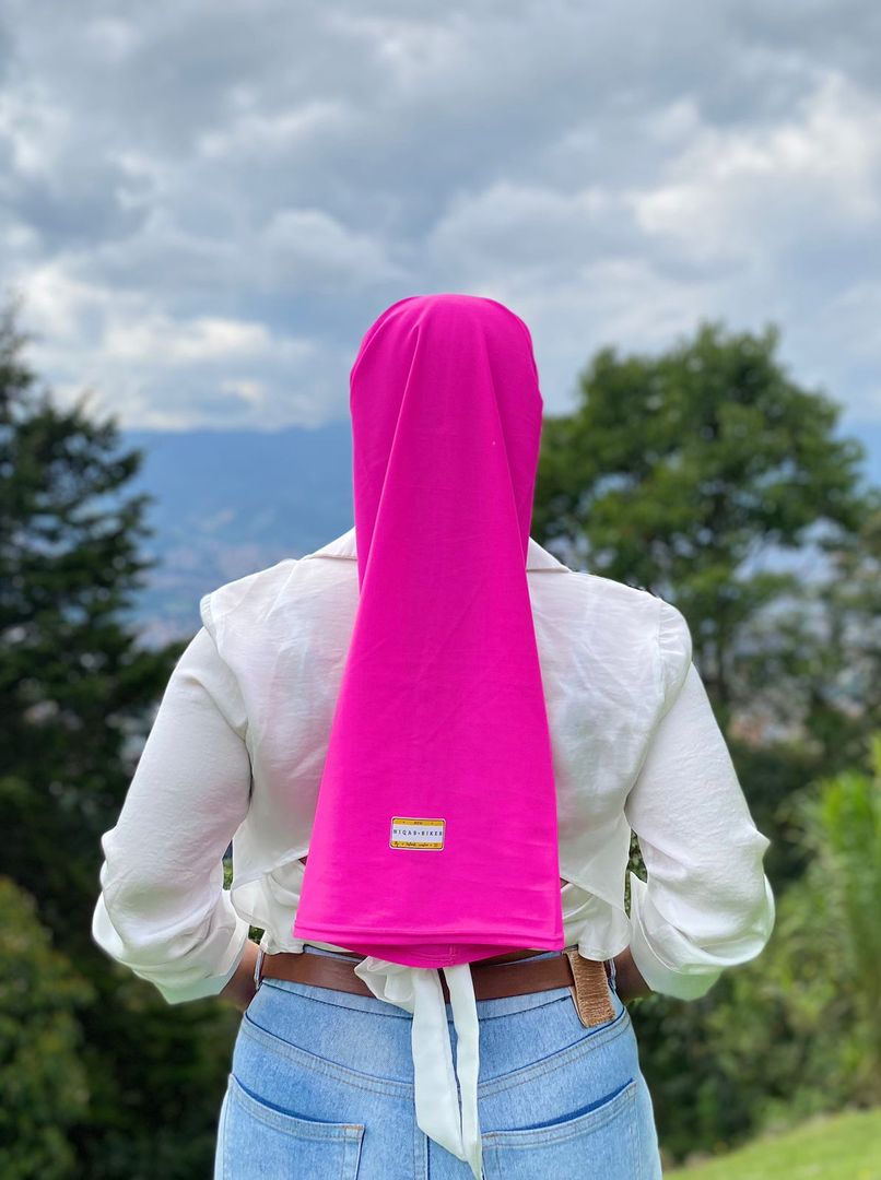 NIQAB FUCSIA