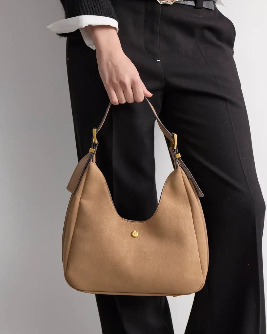 CARTERA AL HOMBRO RAW TAUPE