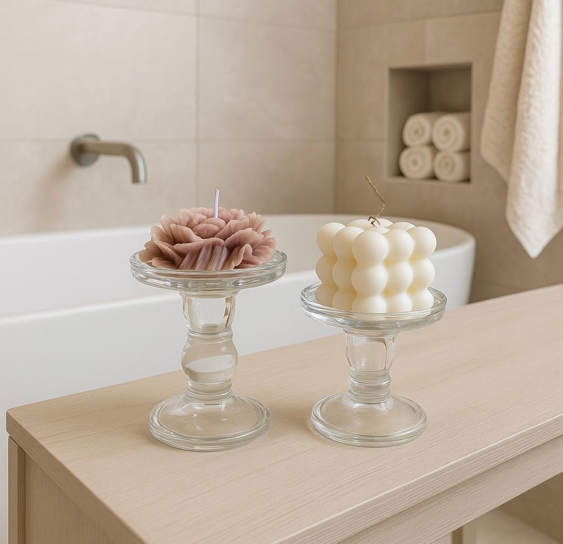 Portavela Vidrio Chico 